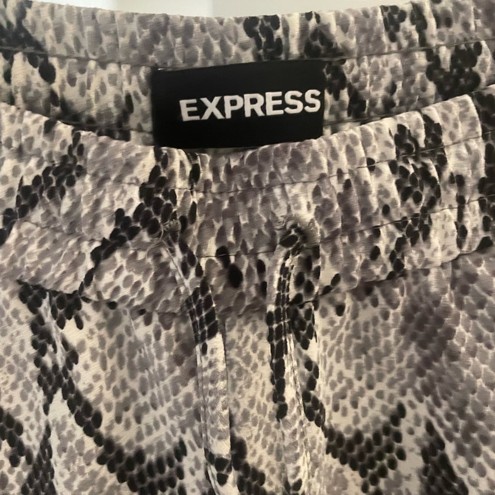 Animal Print Express Pants